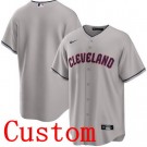 Youth Cleveland Guardians Customized Gray Cool Base Jersey