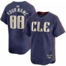 Youth Cleveland Guardians Customized Navy City Connect Limited Jersey