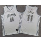Youth Dallas Mavericks #11 Kyrie Irving White 2024 City Swingman Jersey