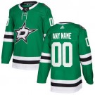 Youth Dallas Stars Customized Green Authentic Jersey