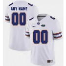 Youth Florida Gators Customized Limited White College Football Jersey