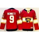 Youth Florida Panthers #9 Sam Bennett Red Authentic Jersey