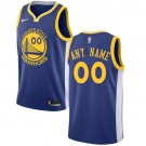 Youth Golden State Warriors Customized Blue Icon Swingman Nike Jersey
