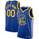 Youth Golden State Warriors Customized Blue Stitched Swingman Jersey