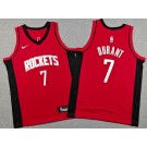 Youth Houston Rockets #7 Kevin Durant Red Swingman Jersey