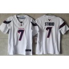 Youth Houston Texans #7 CJ Stroud Limited White FUSE Vapor Jersey