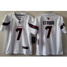 Youth Houston Texans #7 CJ Stroud White Limited White Vapor Jersey