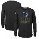 Youth Indianapolis Colts Black 2020 Salute To Service Long Sleeves T Shirt