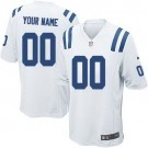 Youth Indianapolis Colts Customized Game White Jersey