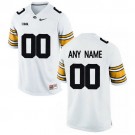 Youth Iowa Hawkeyes Customized White College Football Jersey