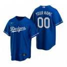 Youth Los Angeles Dodgers Customized Blue Alternate 2020 Cool Base Jersey