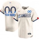 Youth Los Angeles Dodgers Customized Cream 2024 City Connect Limtied Jersey