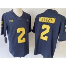 Youth Michigan Wolverines #2 Charles Woodson Navy College Football Jersey