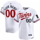 Youth Minnesota Twins Customized White Limited Jersey