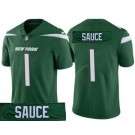 Youth New York Jets #1 Sauce Gardner Limited Green Nickname Vapor Jersey