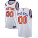 Youth New York Knicks Customized White Icon Swingman Nike Jersey