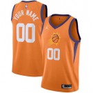 Youth Phoenix Suns Customized Orange Statement Stitched Swingman Jersey