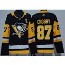 Youth Pittsburgh Penguins #87 Sidney Crosby Black Jersey