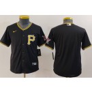 Youth Pittsburgh Pirates Blank Black Cool Base Jersey