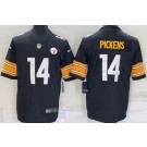 Youth Pittsburgh Steelers #14 George Pickens Limited Black Vapor Jersey