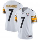 Youth Pittsburgh Steelers #7 Ben Roethlisberger Limited White Vapor Untouchable Jersey