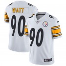 Youth Pittsburgh Steelers #90 TJ Watt Limited White Vapor Untouchable Jersey