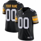 Youth Pittsburgh Steelers Customized Limited Black Alternate Vapor Untouchable Jersey