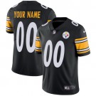 Youth Pittsburgh Steelers Customized Limited Black Vapor Untouchable Jersey