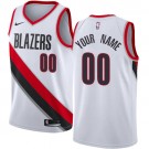 Youth Portland Trail Blazers Customized White Icon Swingman Nike Jersey