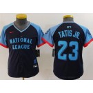 Youth San Diego Padres #23 Fernando Tatis Jr Navy 2024 All Star Limited Jersey