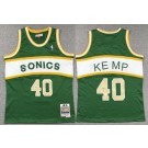 Youth Seattle Sonics #40 Shawn Kemp Green 1994 Throwback Swingman Jersey