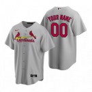 Youth St Louis Cardinals Customized Gray Road 2020 Cool Base Jersey