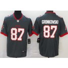 Youth Tampa Bay Buccaneers #87 Rob Gronkowski Limited Pewter Vapor Untouchable Jersey