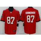 Youth Tampa Bay Buccaneers #87 Rob Gronkowski Limited Red Vapor Untouchable Jersey