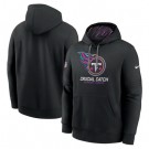 Youth Tennessee Titans Black 2024 Crucial Catch Club Pullover Hoodie
