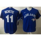 Youth Toronto Blue Jays #11 Bo Bichette Royal Cool Base Jersey