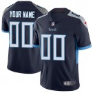 Youth Tennessee Titans Customized Limited Navy Vapor Untouchable Jersey